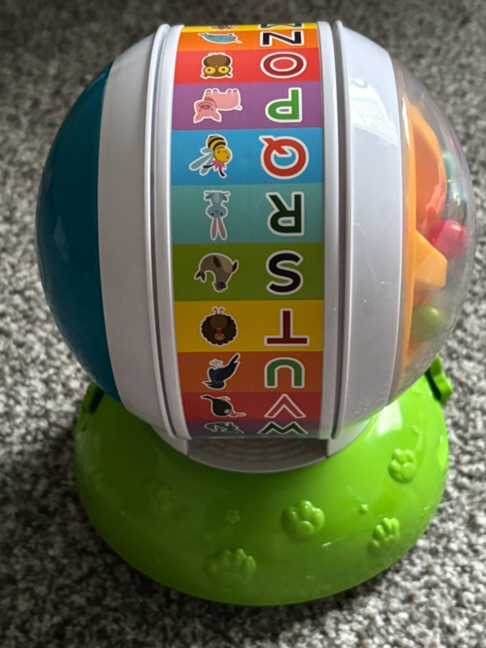 Spin & Sing Alphabet Globe - Interactive Learning Toy - Picture 4 of 6